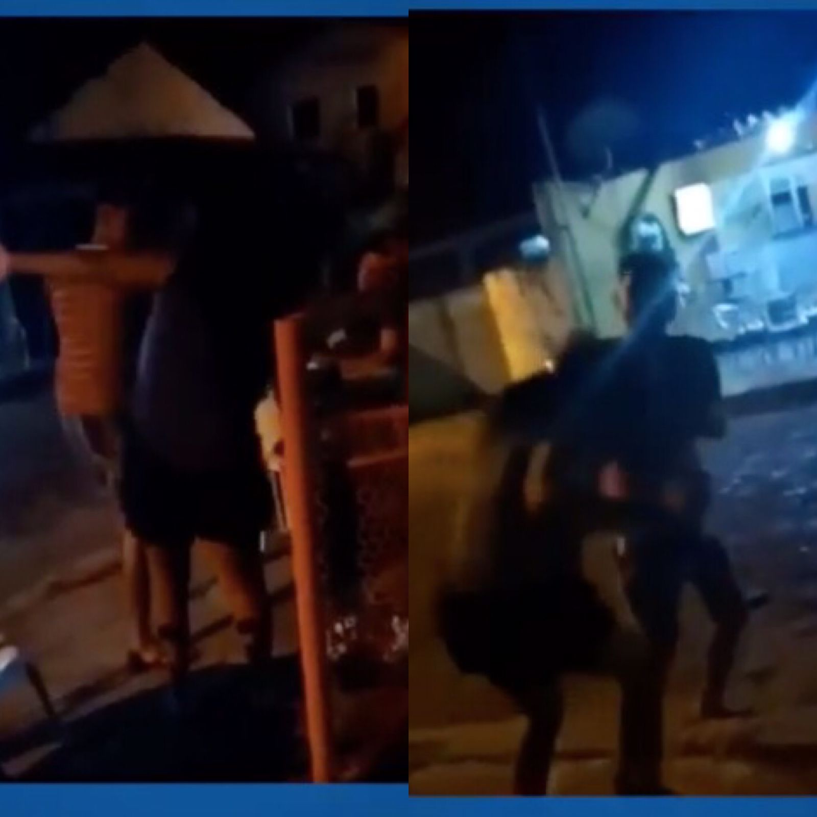 Homem agride mulher na frente de bar no Piauí