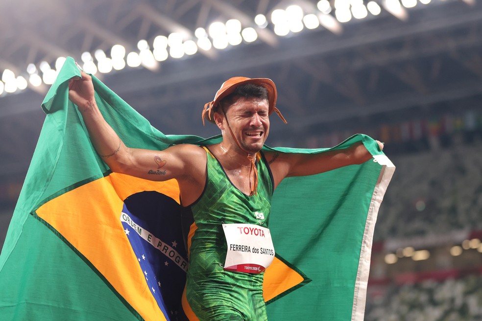 Petrúcio Ferreira é o atleta paralímpico mais rápido do mundo (Carmen Mandato/Getty Images)