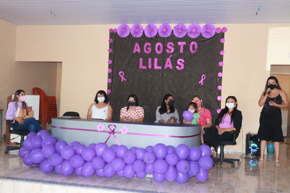 Assistência Social de Lagoinha realizou palestra sobre o Agosto Lilás - Imagem 2