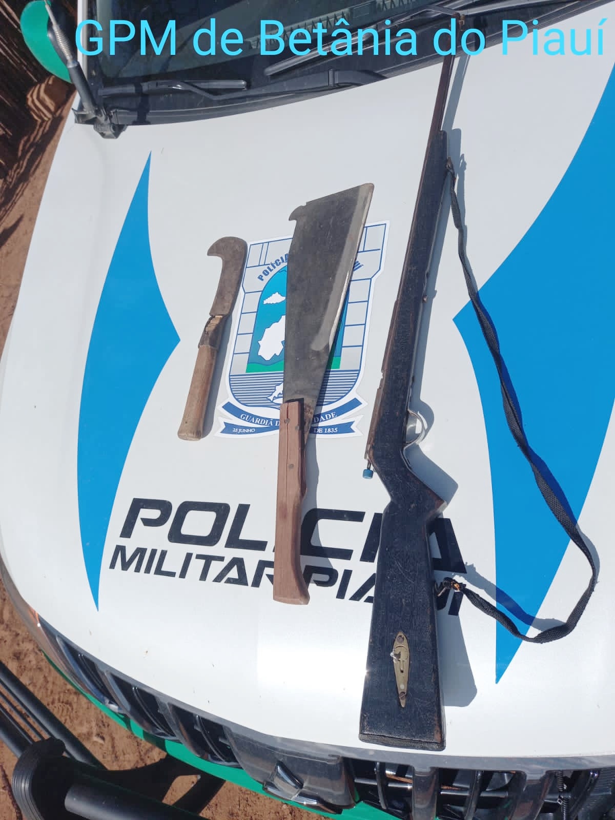 Homem é preso após ameaçar e agredir a companheira em Betânia do Piauí - Imagem 1