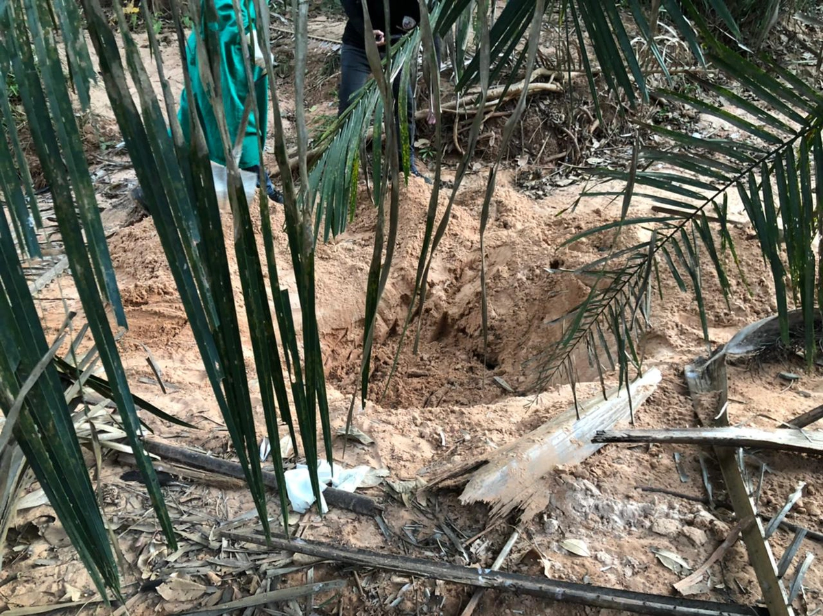 Polícia encontrou o corpo da vítima enterrado em cova rasa em Parnarama 