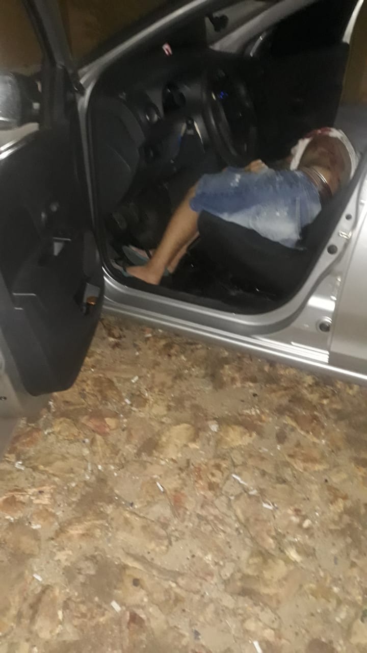 Motorista por aplicativo é assassinado a tiros dentro de veículo - Foto: Reprodução