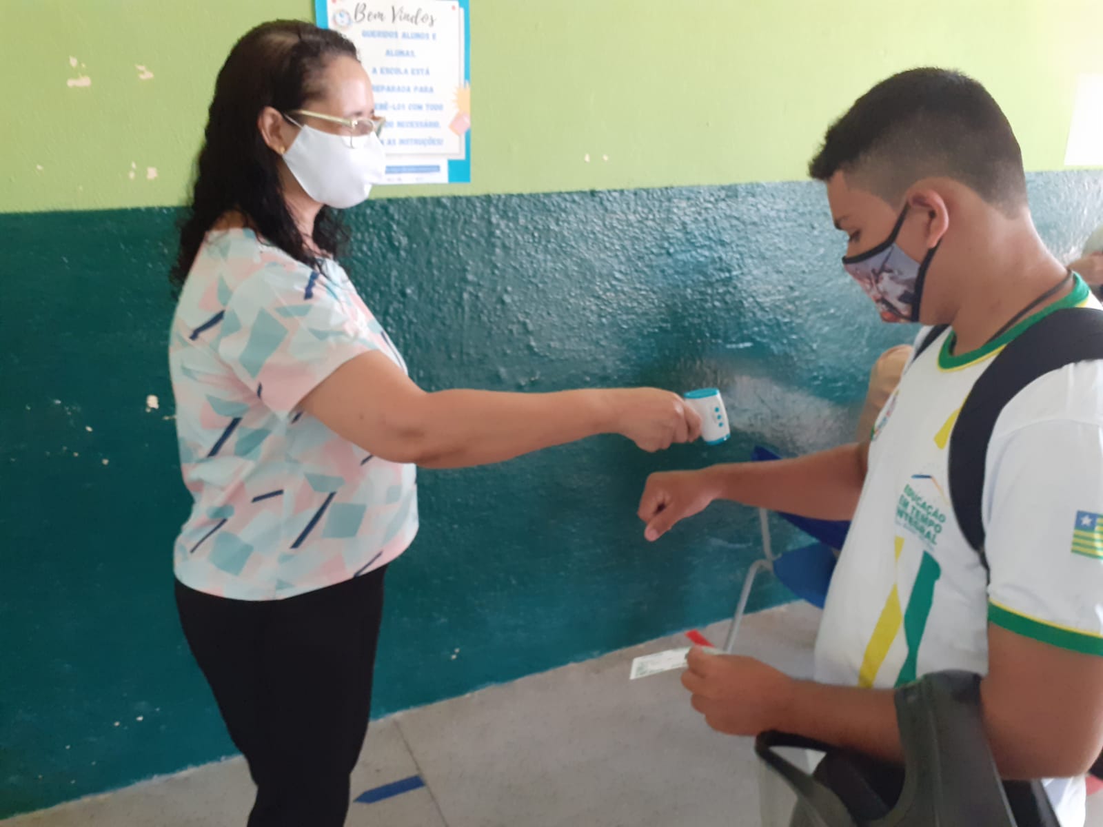 As equipes e as salas de aula foram adaptadas para essa nova realidade na reabertura - Foto: Divulgação