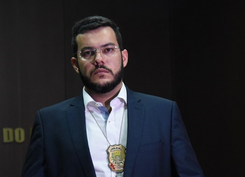 Francírio Queiroz, Delegado Adjunto da Delegacia de Repressão a Crimes de Informática - Foto: Polícia Civil