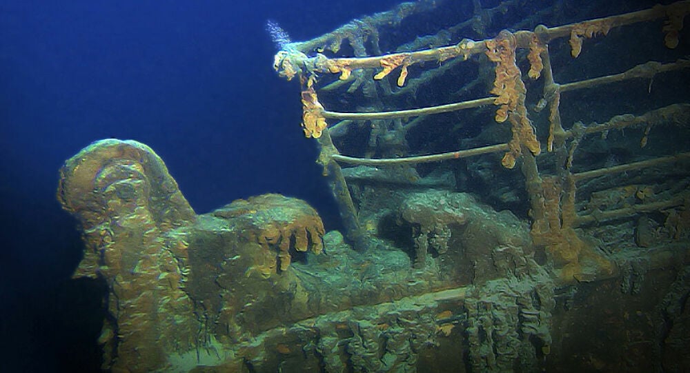 Oceanógrafos localizam destroços do Titanic no fundo do Atlântico meionorte com