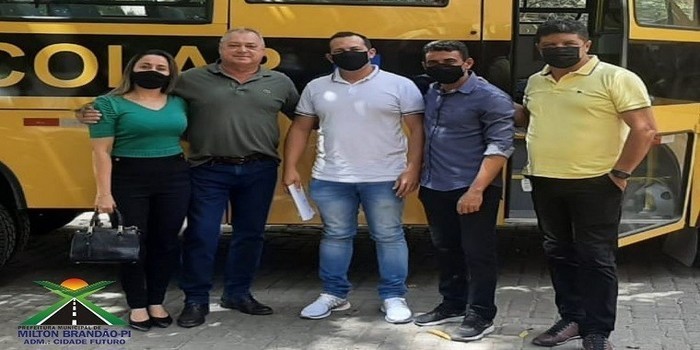 Milton Brandão: Município é contemplado com mais um ônibus escolar