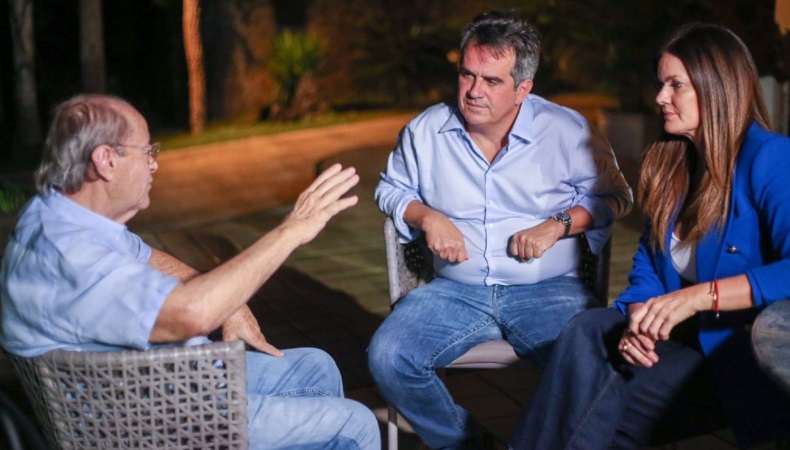 Ex-prefeito de Teresina, Silvio Mendes, integra a caravana ao lado de Ciro Nogueira e Iracema Portela