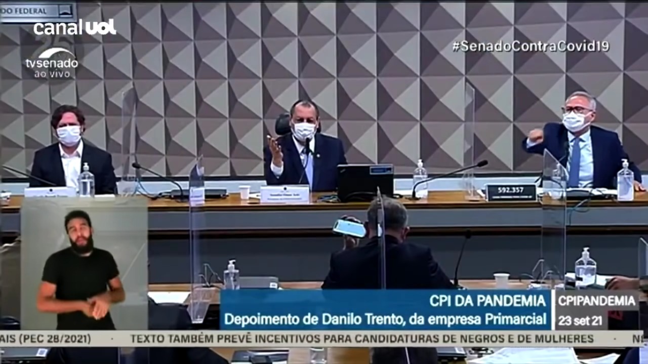 Senadores Renan e Jorginho batem boca e trocam xingamentos na CPI