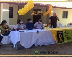 Milton Brandão: Município promove evento alusivo ao Setembro Amarelo