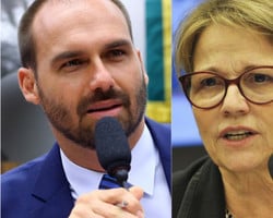 Eduardo Bolsonaro e mais dois ministros testam positivo para Covid-19