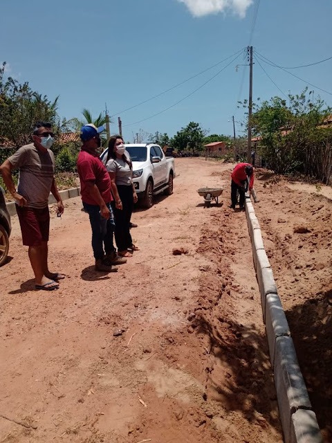 Prefeitura inicia obras de pavimentação no Brejinho de Fátima e Jabuti 2 - Imagem 1