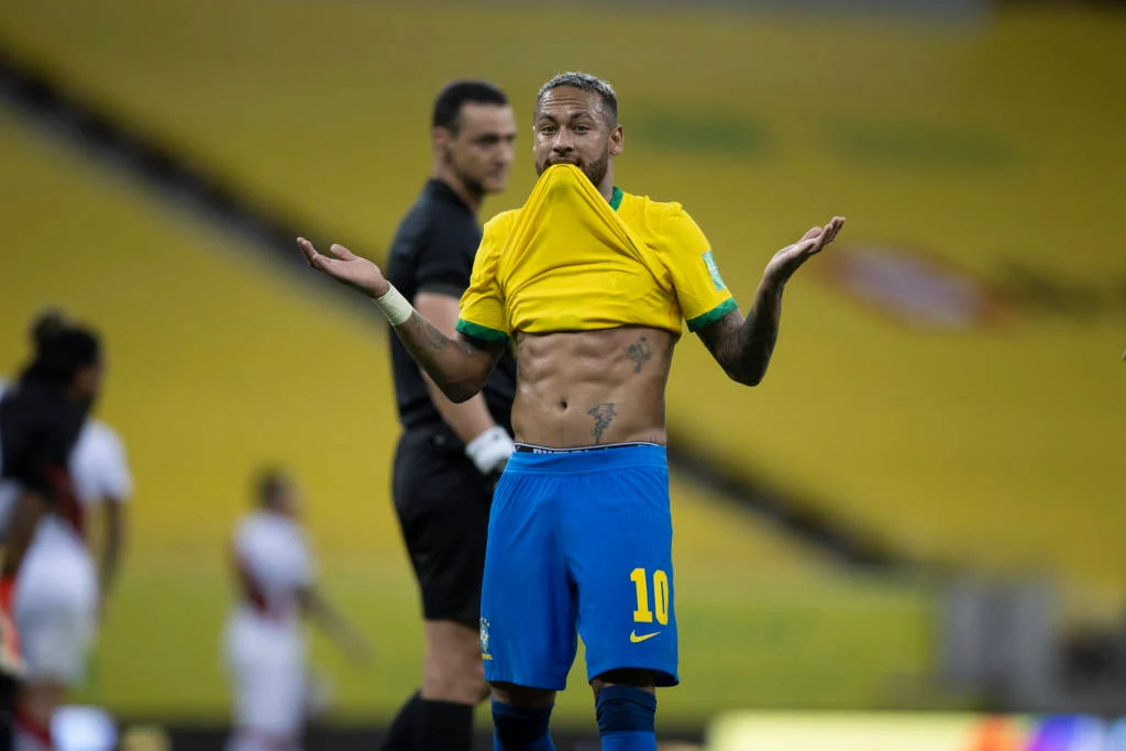Neymar se torna o maior artilheiro da Seleção nas Eliminatórias Foto: Lucas Figueiredo 