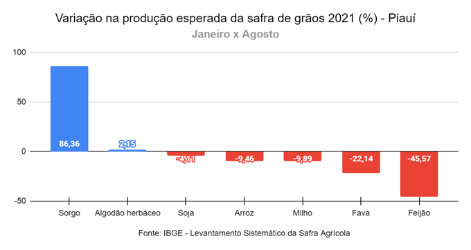 Produção de grãos deve ter queda no Piauí, mas ainda será recorde, diz IBGE - Imagem 1