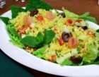 Aprenda a preparar uma receita de salada com cuscuz marroquino