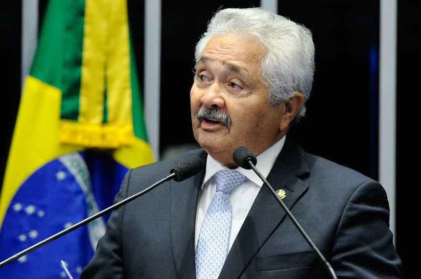Senador apresentou projeto que proíbe as saídas temporárias para condenados por crime hediondo (Foto: Marcos Oliveira/Agência Senado)