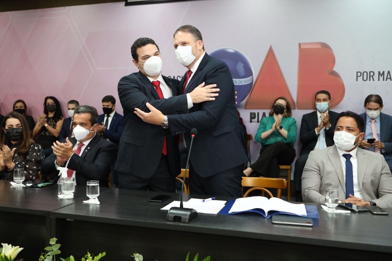 Presidente  reeleito relembrou sua trajetória - Divulgação