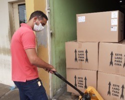 Sesapi entrega 20 mil testes para detectar a Covid ao município de Teresina