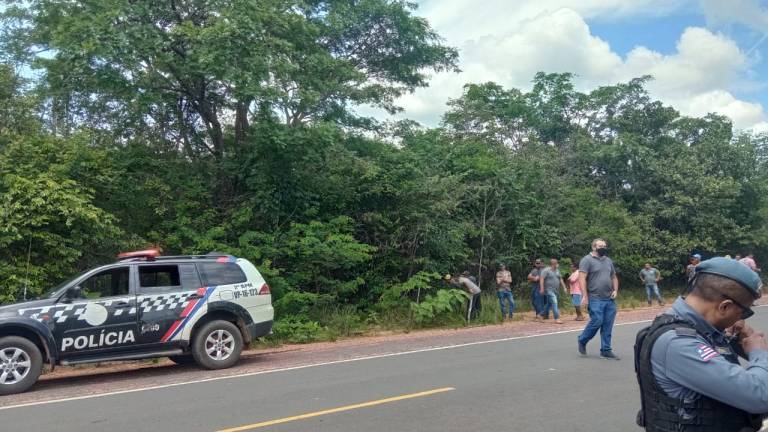 Corpos de pastor e corretor são achados às margens de estrada no Maranhão (Foto: Reprodução/ WhatsApp)