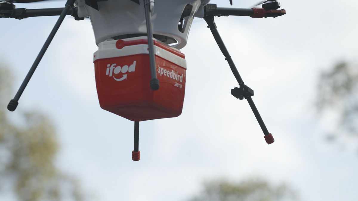 iFood será a primeira empresa das Américas a realizar o delivery com drone - Foto: Divulgação