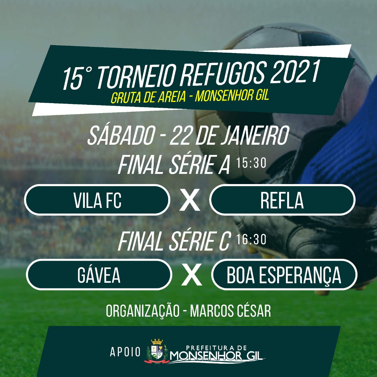 Final do Campeonato de Refugos, com a presença do prefeito João Luiz - Imagem 2