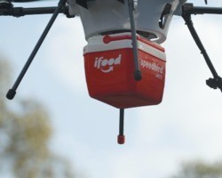 Anac autoriza o uso de drone para delivery de comida no Brasil