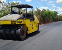 THE: Povoado Soinho recebe mais de R$ 1 milhão de investimento em asfalto 