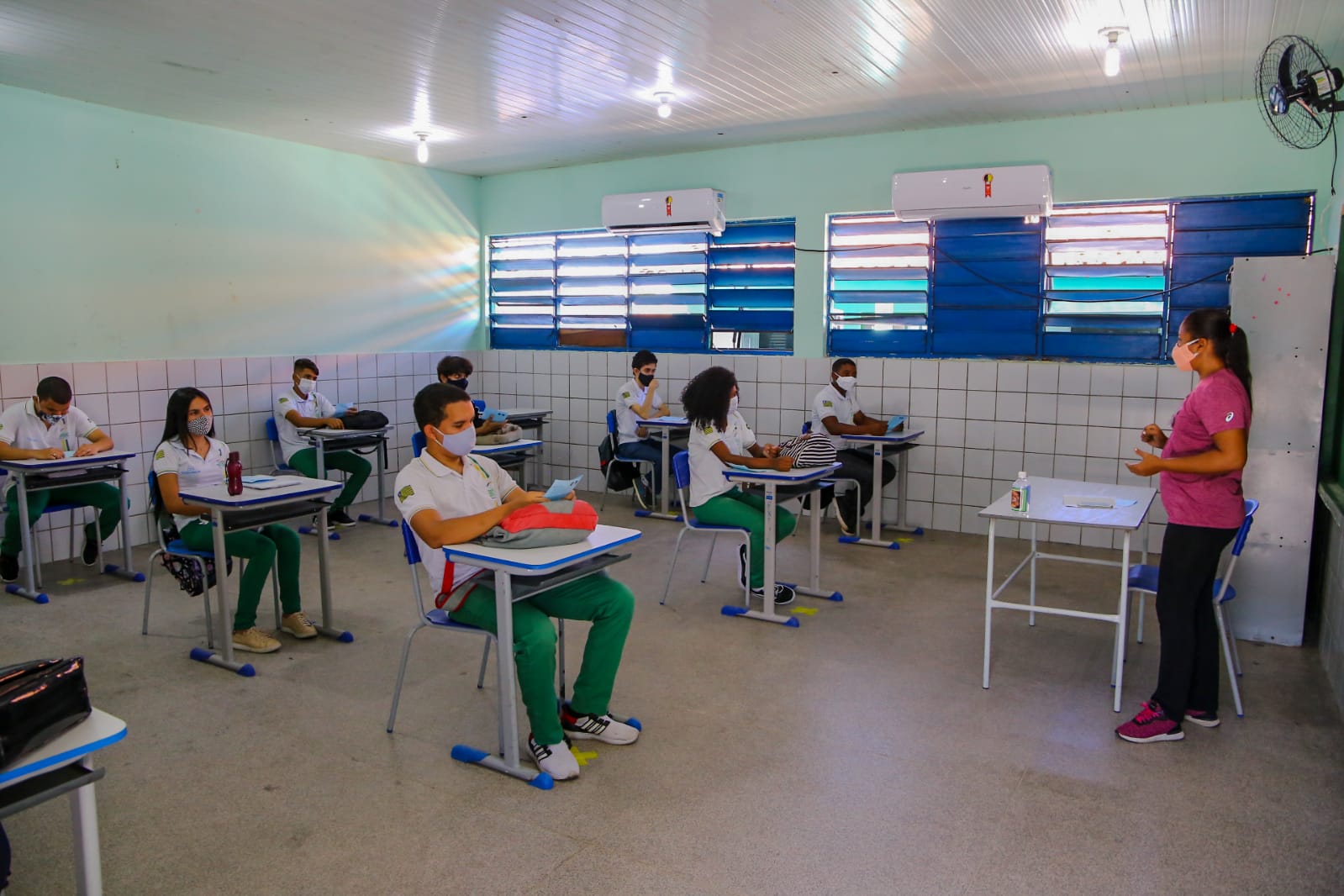 Covid: Sinte pede suspensão das atividades presenciais nas escolas do Piauí (Foto: Seduc)