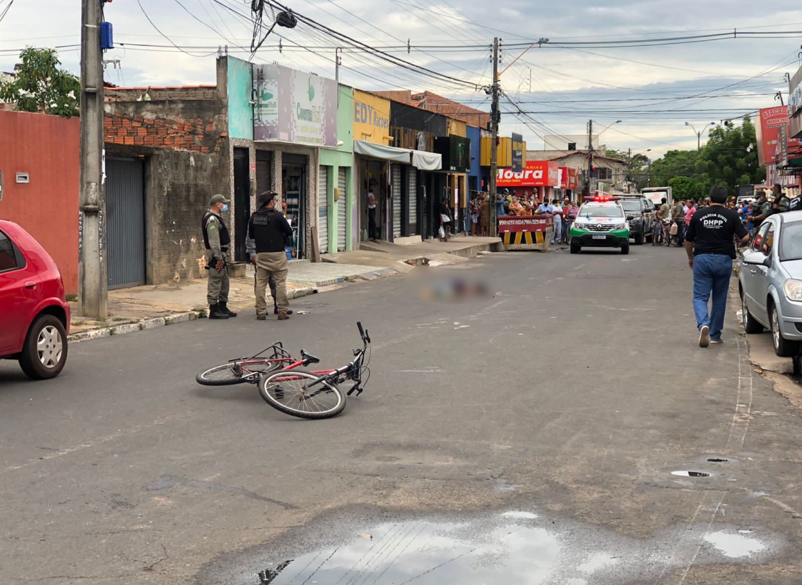 Crime ocorreu na zona Sudeste de Teresina - Foto: Matheus Oliveira