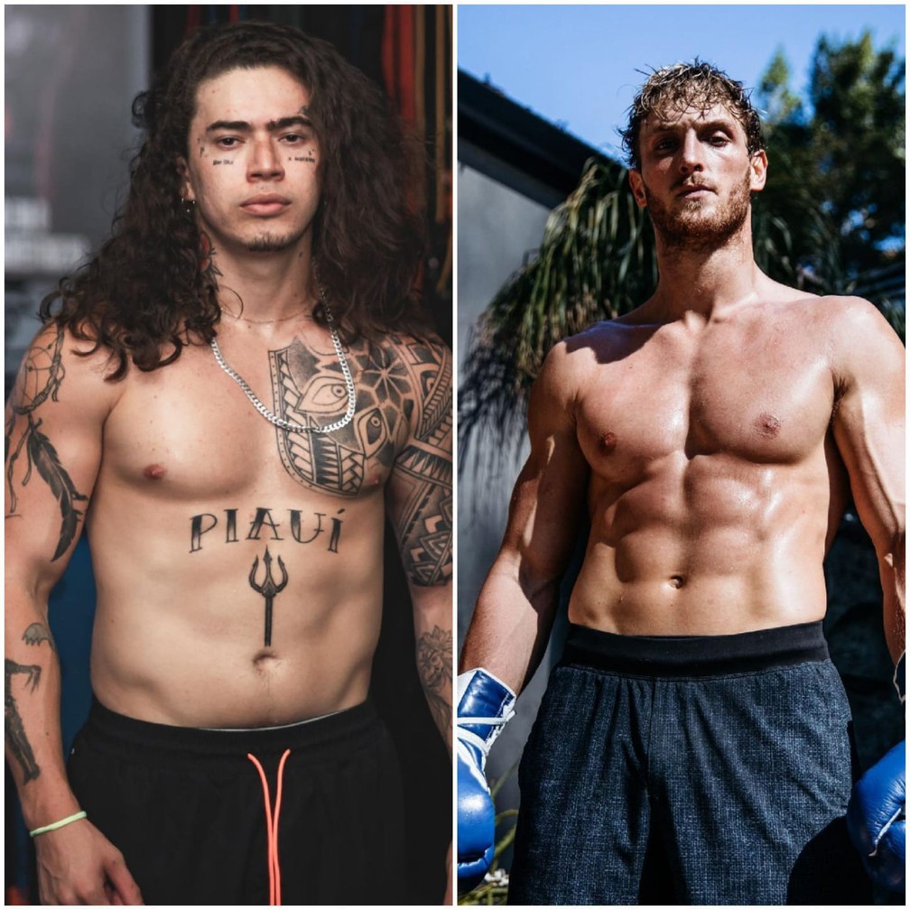Youtuber Logan Paul aceita desafio  Whindersson Foto: Reprodução InstagramYoutuber Logan Paul aceita desafio  Whindersson Foto: Reprodução Instagram