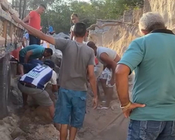 Adolescente morre e dois ficam feridos após deslizamento de terra no Piauí