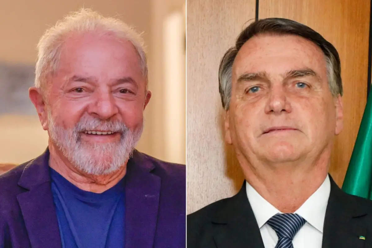 Lula e Jair Bolsonaro disputam o segundo turno no dia 30 de outubro Fotos:  Ricardo Stuckert; Alan Santos/PR/Divulgação