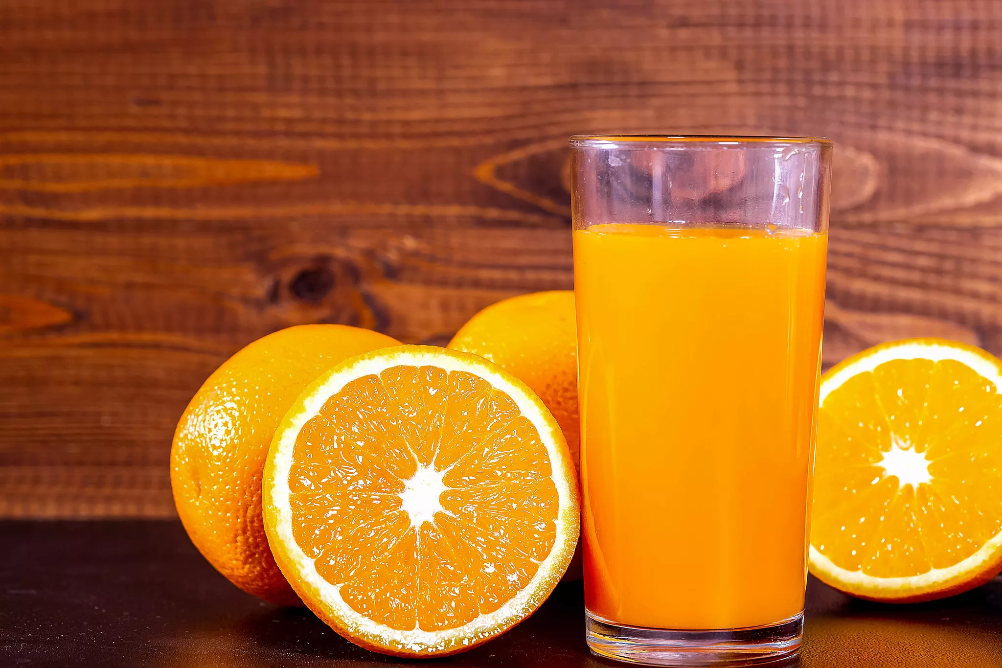 3 - Suco de laranja ou uva