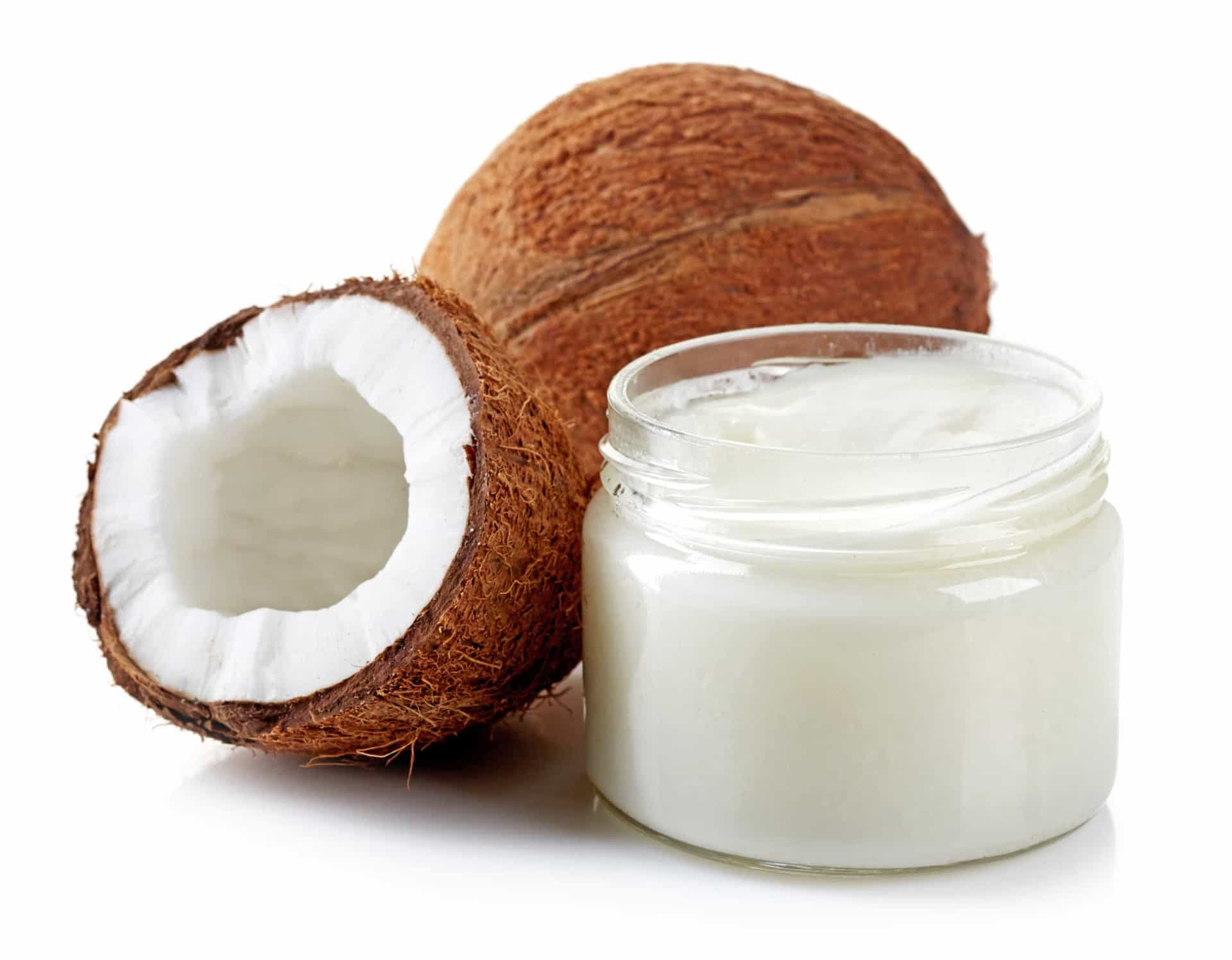 8 - Óleo de coco ou azeite