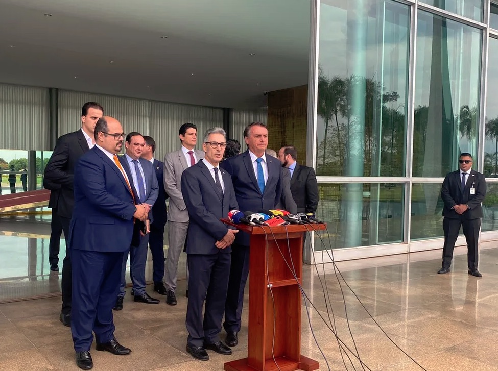 Romeu Zema anuncia apoio a Jair Bolsonaro - Foto: Guilherme Mazui/G1