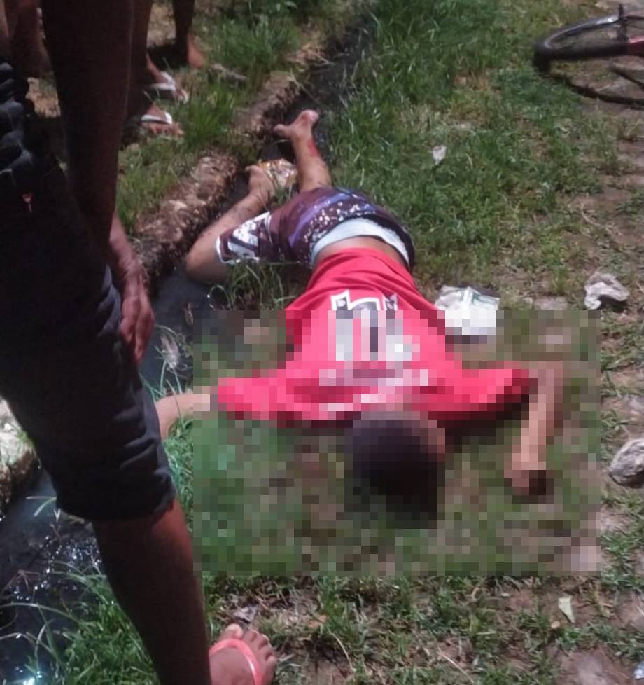 Jovem é morto na região da Santa Maria da Codipi (Foto: Reprodução/ WhastApp)