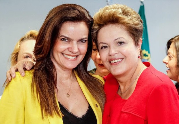 Iracema com a ex-presidente Dilma (Foto: Ricardo Stuckert)