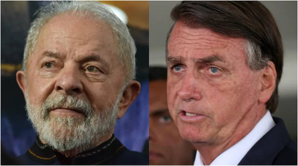 Pesquisa Ipec: Lula tem 51% contra 43% de Bolsonaro no 2º turno