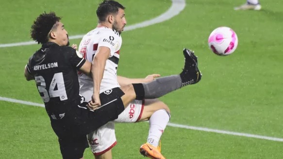 Botafogo ganha jofo e São Paulo fica distante da Libertadores-(Foto: Marcos Ribolli)