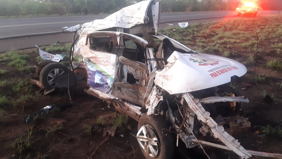Motorista da Secretaria de Saúde de Pau D'arco do Piauí morre em acidente - Foto: Reprodução/WhatsApp