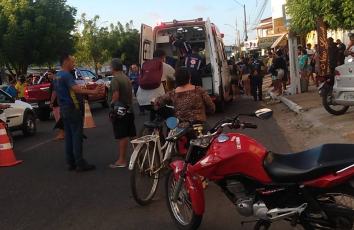Enfermeira morre atropelada por caminhão em avenida na cidade de Parnaíba - Foto: Reprodução/Tribuna de Parnaíba
