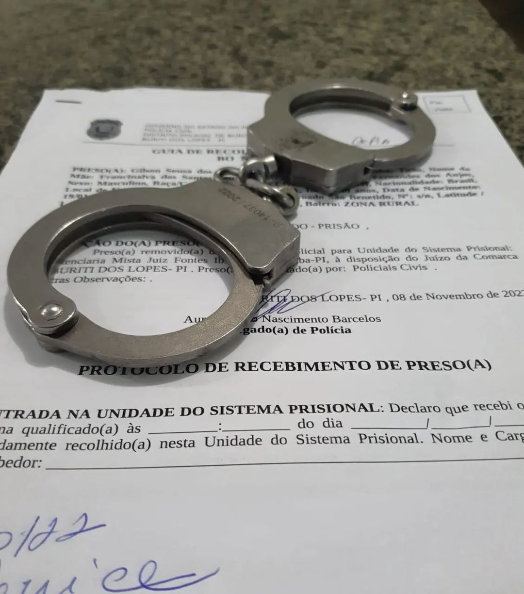Padrasto é preso suspeito de estuprar enteada de 15 anos no Norte do Piauí (Foto: Reprodução/ Polícia Civil)