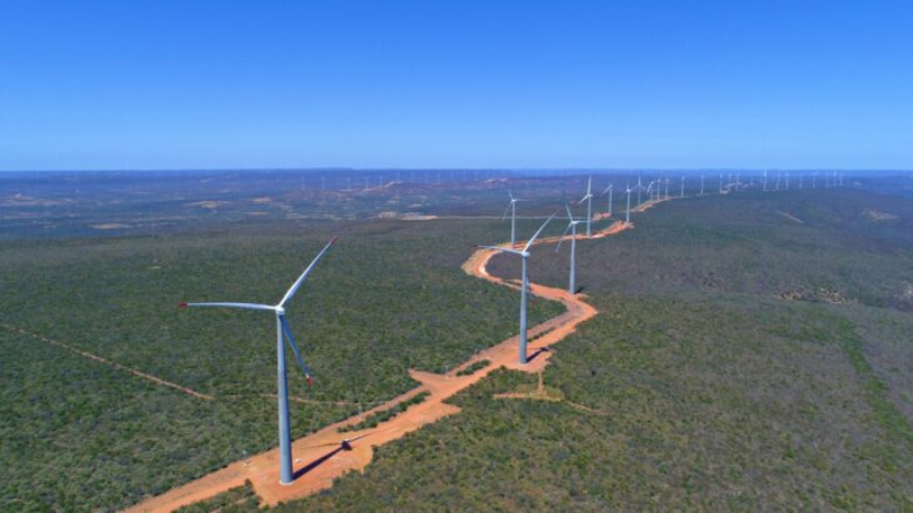 Parque Lagoa dos Ventos, da Enel, no Piauí (Foto: Ascom Enel)