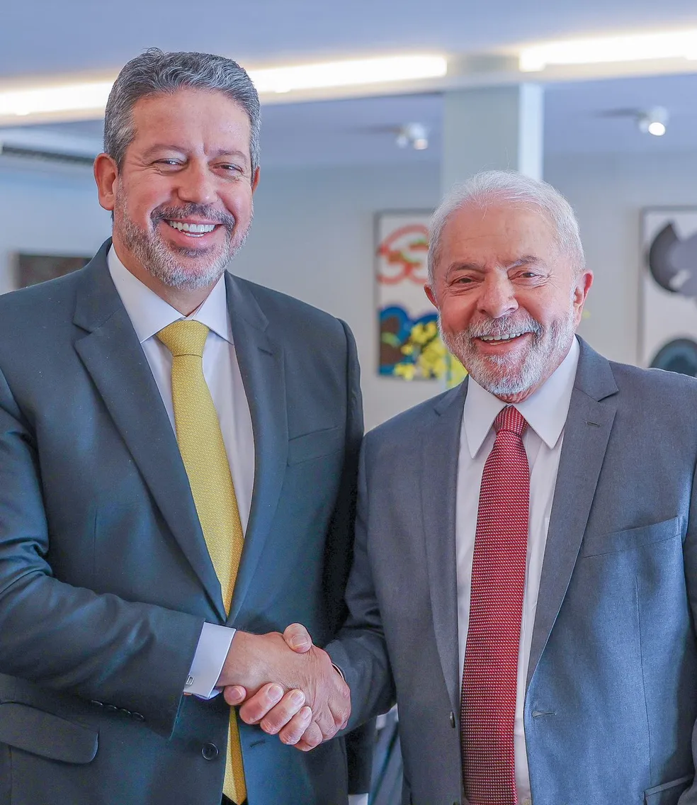 Lula em encontro com Arthur Lira 