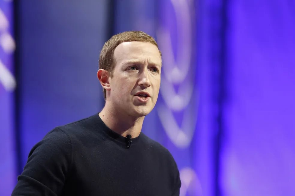 Mark Zuckerberg, CEO da Meta — Foto: Bloomberg 