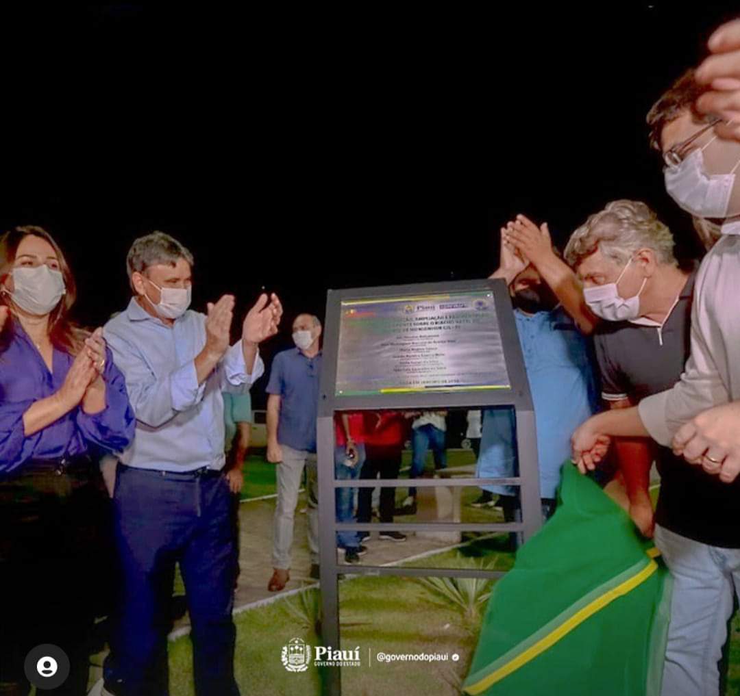 Gov. Wellington Dias e prefeito João Luiz inauguram obras em Monsenhor Gil - Imagem 29