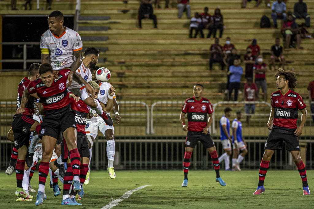 Campeonato Carioca: Flamengo venceu o Audax por 2 a 1 Foto: Paula Reis 