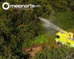Serra da Capivara recebe caminhão tanque após onda de incêndios em 2021
