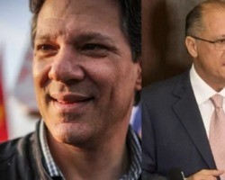 Haddad empata com Alckmin na corrida eleitoral em pesquisa do Ipespe 