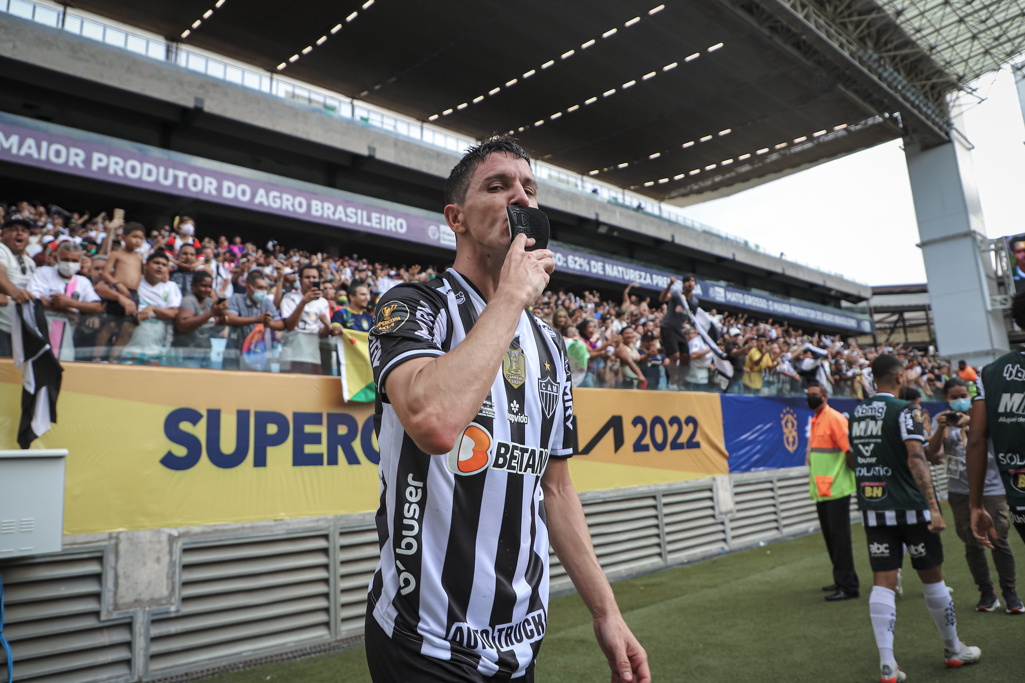 Jogo foi bastante disputado durante os 90 minutos - Foto: Pedro Souza/Atlético