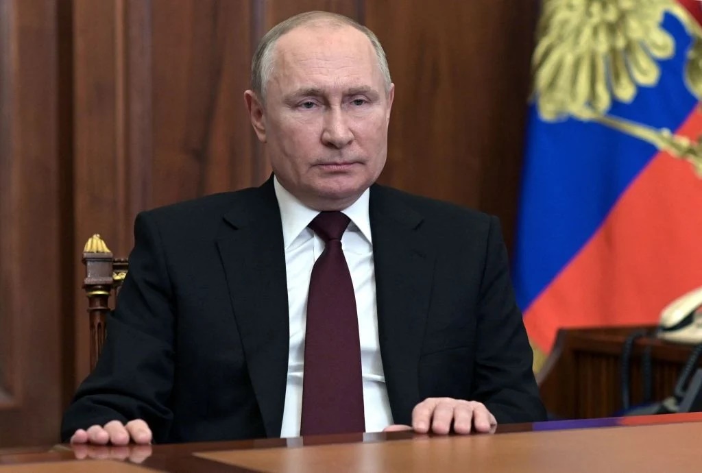 Vladimir Putin autorizou operao especial no leste da Ucrnia Foto: AFP